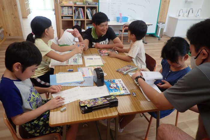 ８月の子どもたちの様子です。